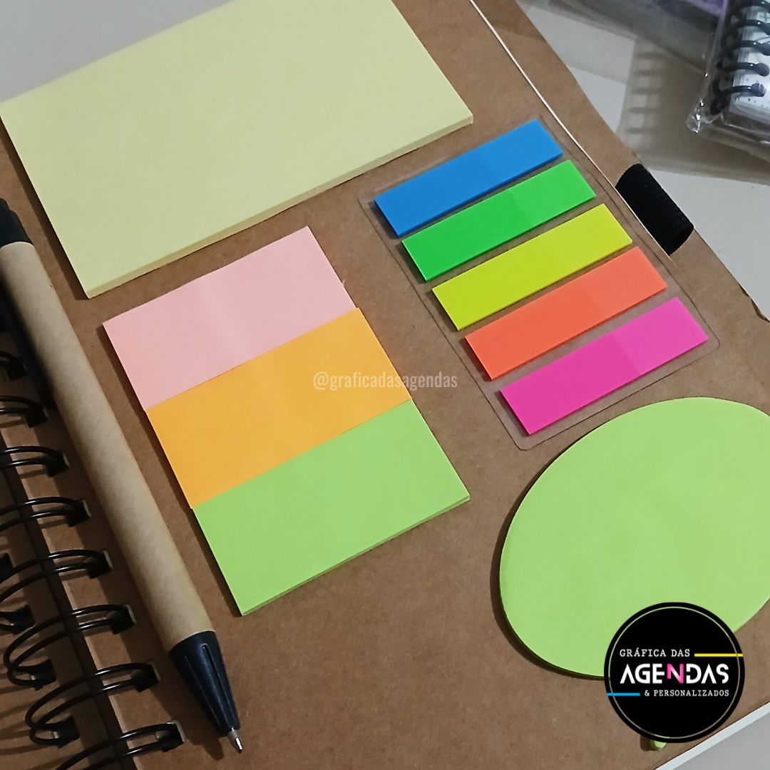 Caderno EcoStick com Caneta